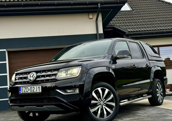 Volkswagen Amarok cena 165000 przebieg: 62000, rok produkcji 2018 z Siedliszcze małe 742